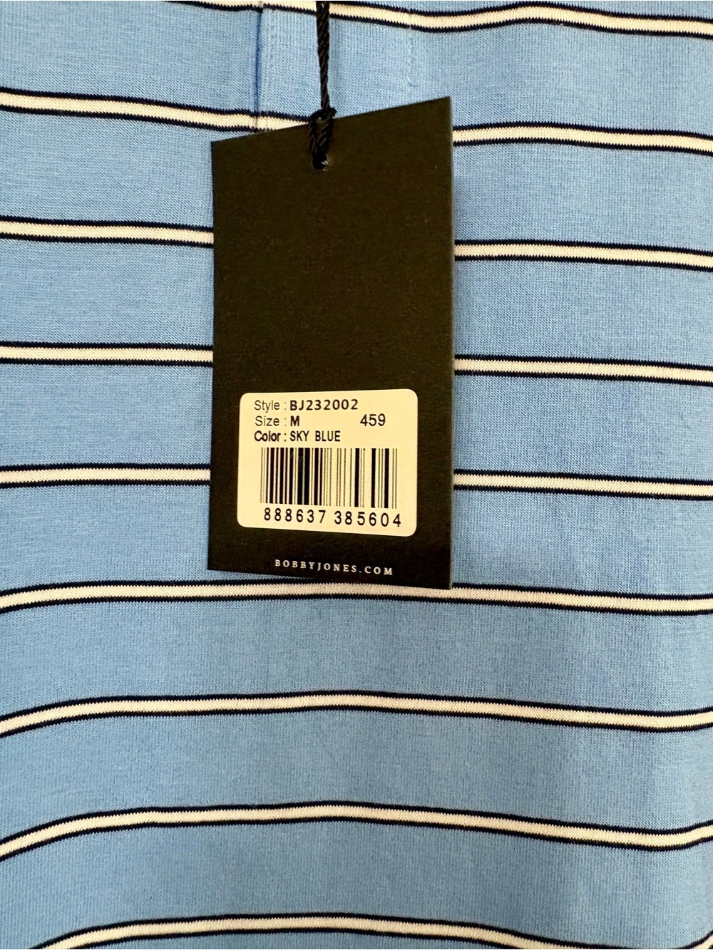 Bobby Jones Golf Polo. Size M.  NWT - Picture 2 of 3